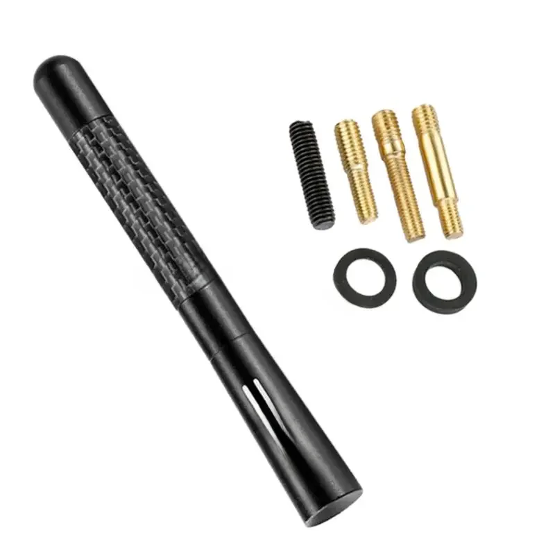 Uniwersalne anteny z krótkimi antenami z włókna węglowego dla Ford Focus 2 3 Peugeot 206 207 307 308 408 508 Opel — zdjęcie 2