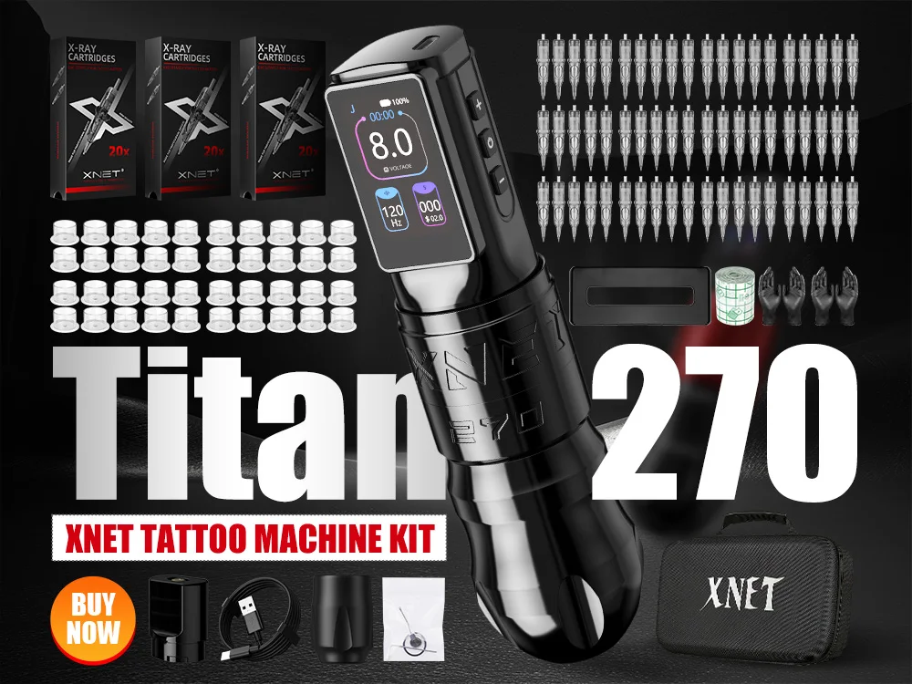 XNET Titan270 máquina de tatuaje inalámbrica pluma Motor sin