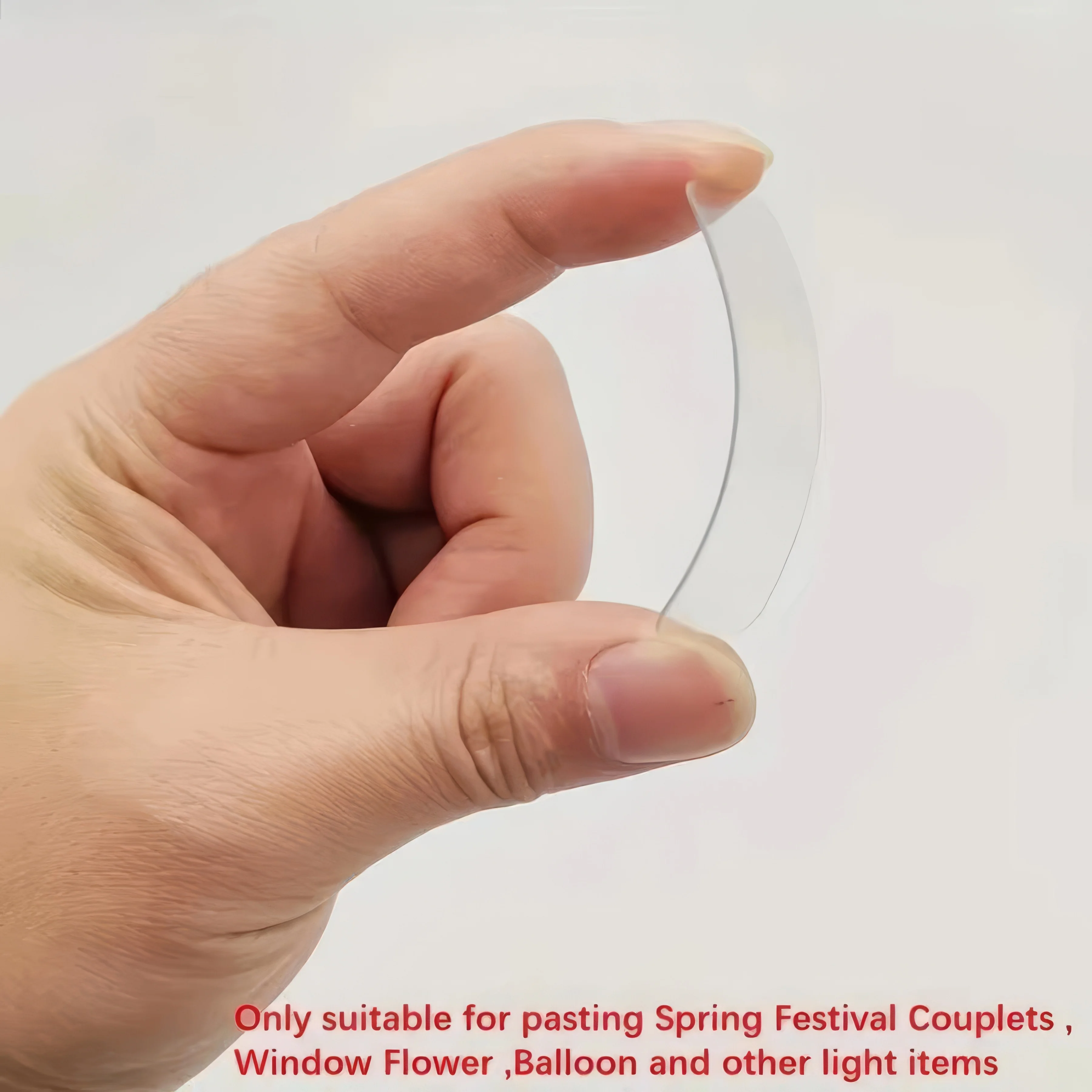 6 Boxes/360 Pieces of Transparent Double-sided Tape, Reusable, Suitable for Mobile Phone Holders and Car Accessories