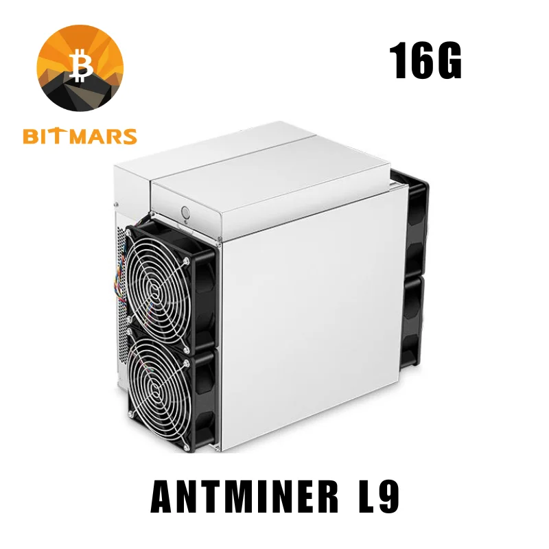 New in Stock on Antminer Bitmain L9 17G 3570W Litecoin Dogecoin Bells Miner