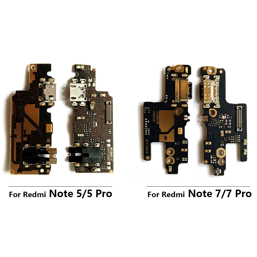 Scheda caricabatterie PCB Flex per Redmi Note 8T 8 7 6 5 Pro connettore porta USB Dock cavo a nastro di ricarica