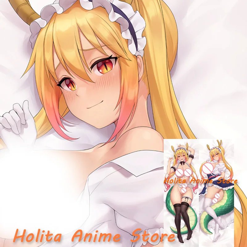 Imagem -03 - Dakimakura Tamanho Real Anime Body Pillow Cover Impressão Dupla Face Empregada Dragão Minha Filha Presente Senhorita Kobayashis