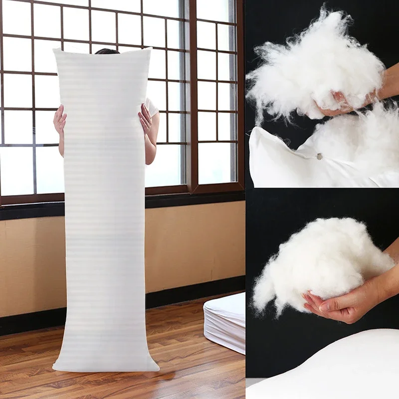 Knuffelen Lichaamskussen Wit Hoge elasticiteit Anime Lichaamskussen Kern Mannen Vrouwen Kussen Thuisgebruik Kussen Rechthoek 150x50cm 120x40cm - afbeelding 2