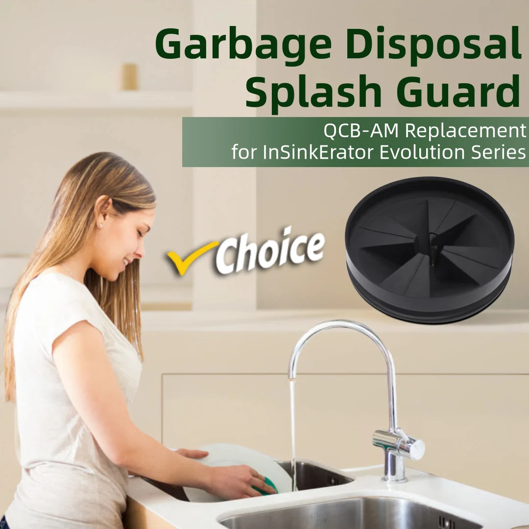 

Garbage Disposal Splash Guard Household Spare Replacement Sink Baffle Qcb-am Quiet Collar Drain Plugs Baffle Garbage Disposer