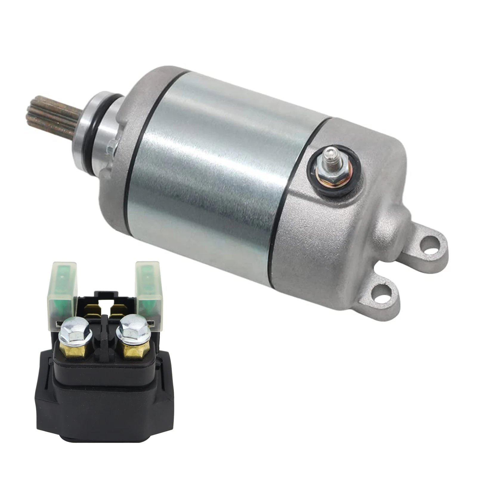 

Electrical Engine Set Starter Motor And Relay For YAMAHA Motorcycle R6 YFZ-R6 YZFR6 2006-2016 OEM Part:2C0-81890-00 2C0-81940-00