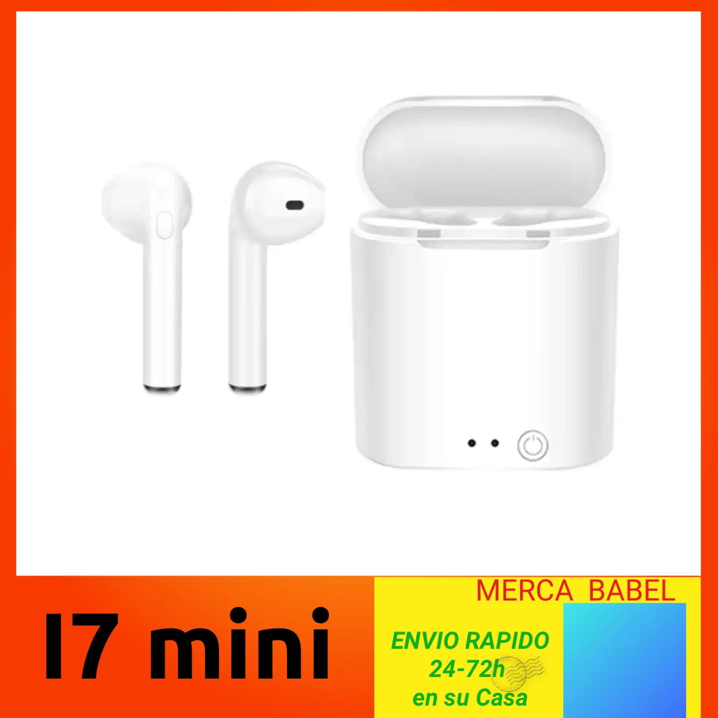 TWS i7 Mini wireless Bluetooth headset 5.0 + EDR Bluetooth headset for Smartphone MiNi Sport mobile headphones for IPhone iPad AirPods for 3 - 4 hours 50mah / 350mah