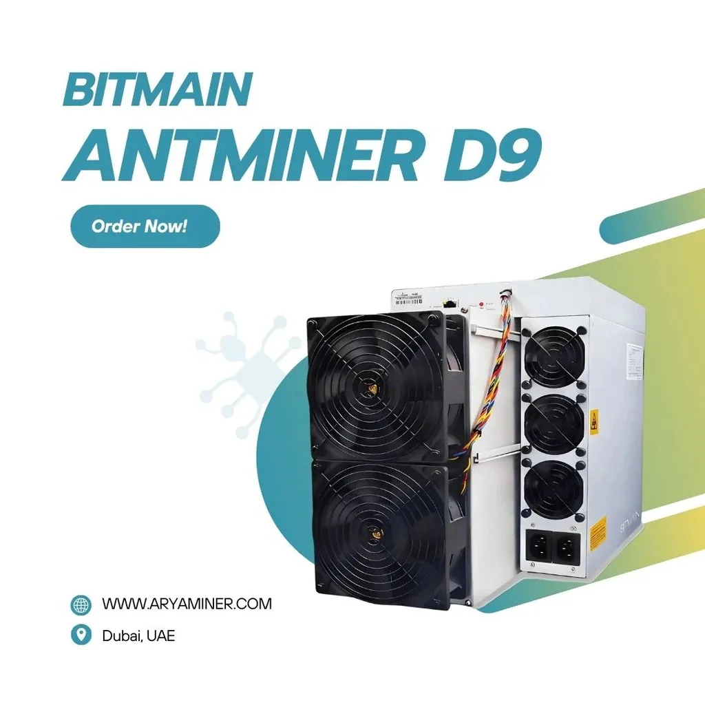 Лидер продаж KIC Antminer D9 (1,77Th) 1,77 TH/S (2839 W) X11 ASIC Miner (портум купить 10, получите 3 бесплатно)
