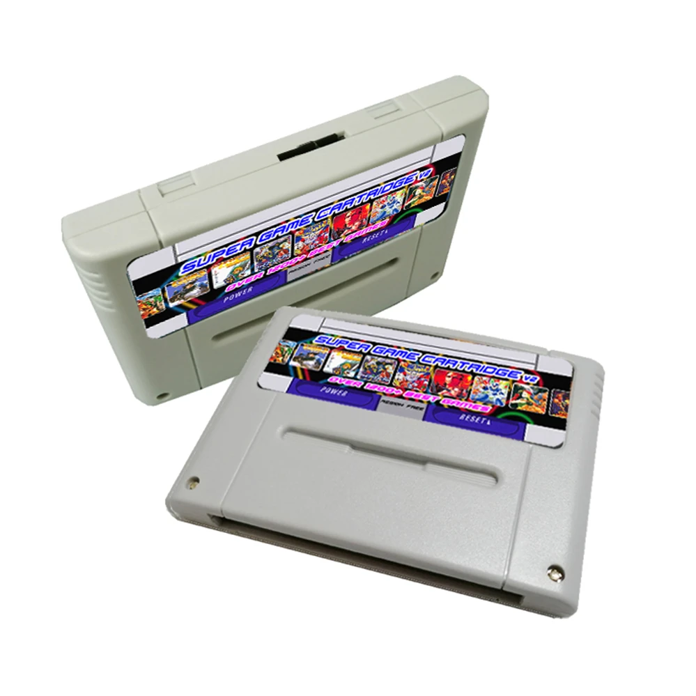 Free 1200 in 1 Game Cartridge For SFC Video Game Console 16 bit Game Card For PAL/NTSC Gaming Machine Support Save Game