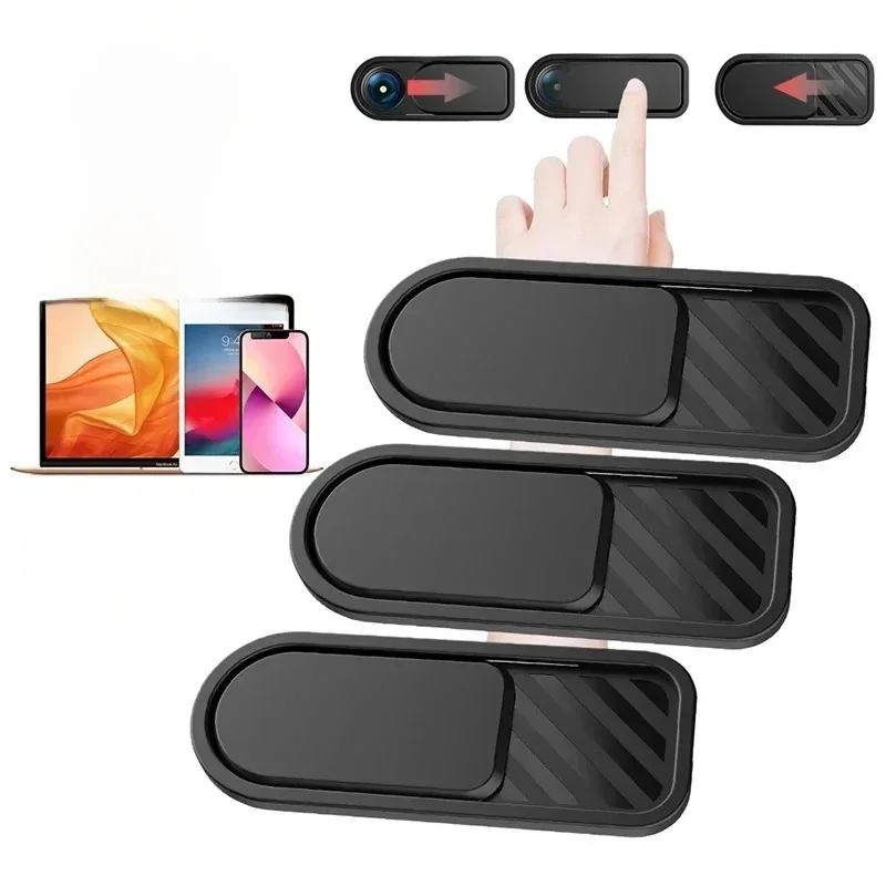 1/2/3/5/10 pièces couverture de caméra de téléphone portable tablette lentilles Web protecteur Webcam obturateur autocollant Anti-peep curseur couverture de caméra en plastique