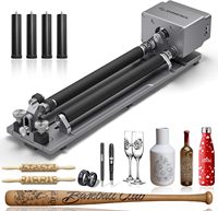 Atomstack R6 Laser Rotary Roller Engraver Multi-Function Compatible with P1 K2 Y-Axis Rotary Roller for Laser Engraving