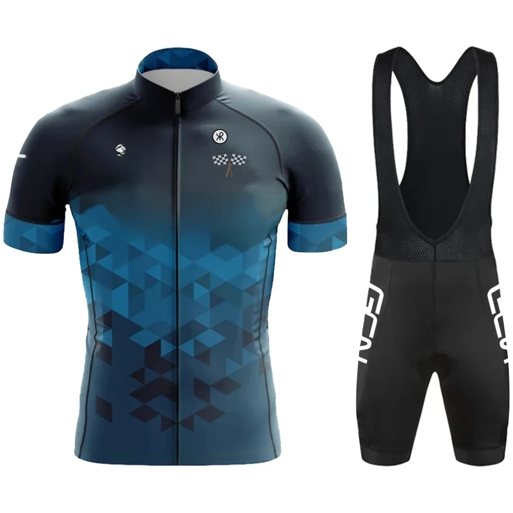 AliExpress RAUDAX GCN RAUDAXGCN New Bicycle Set for Men's Summer Road Cycling Short Sleeve Team Cycling Suit for Men's Bib Shorts MTB Sweatwicking Set