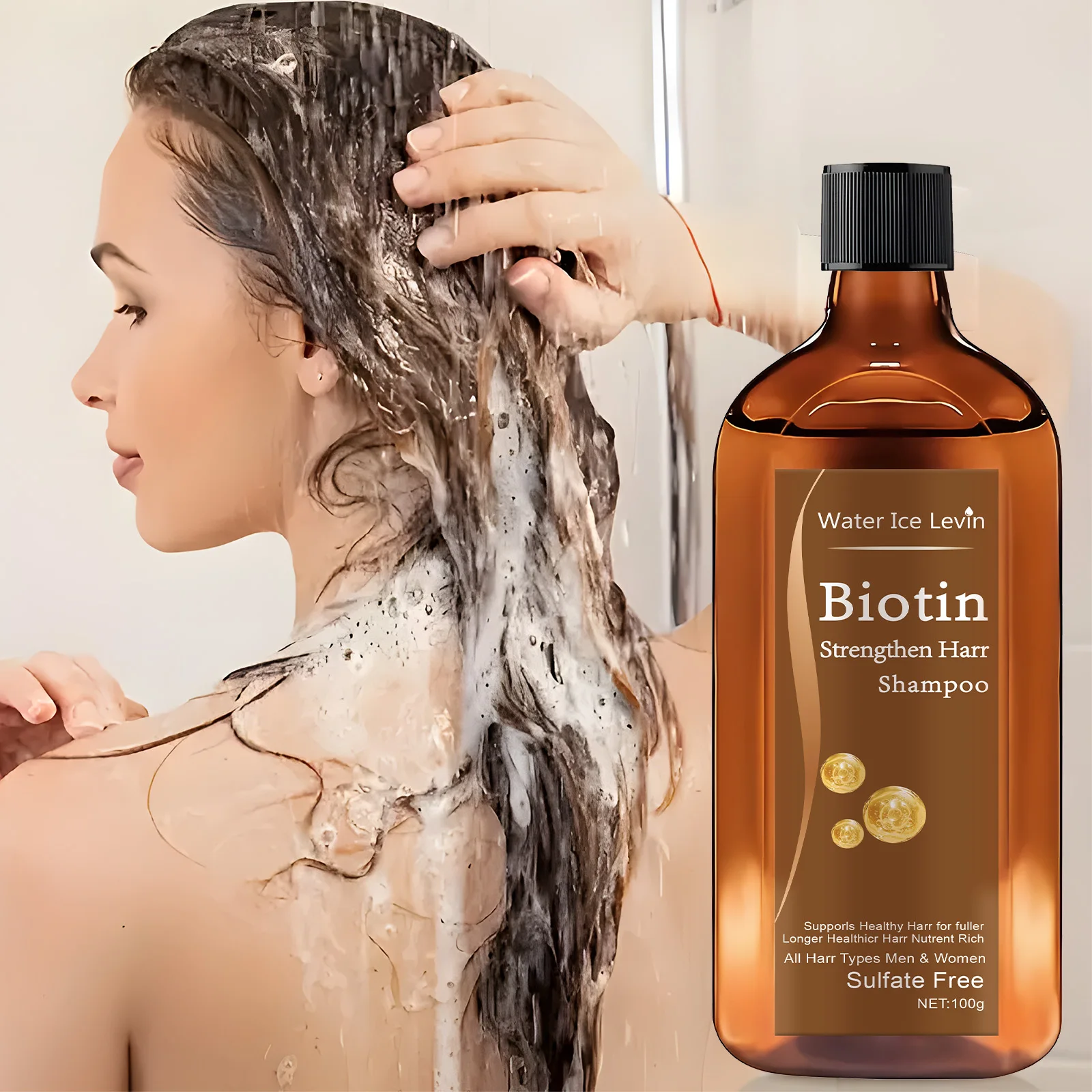 Biotin Shampoo Thickening - Champú para el Crecimiento del Cabello