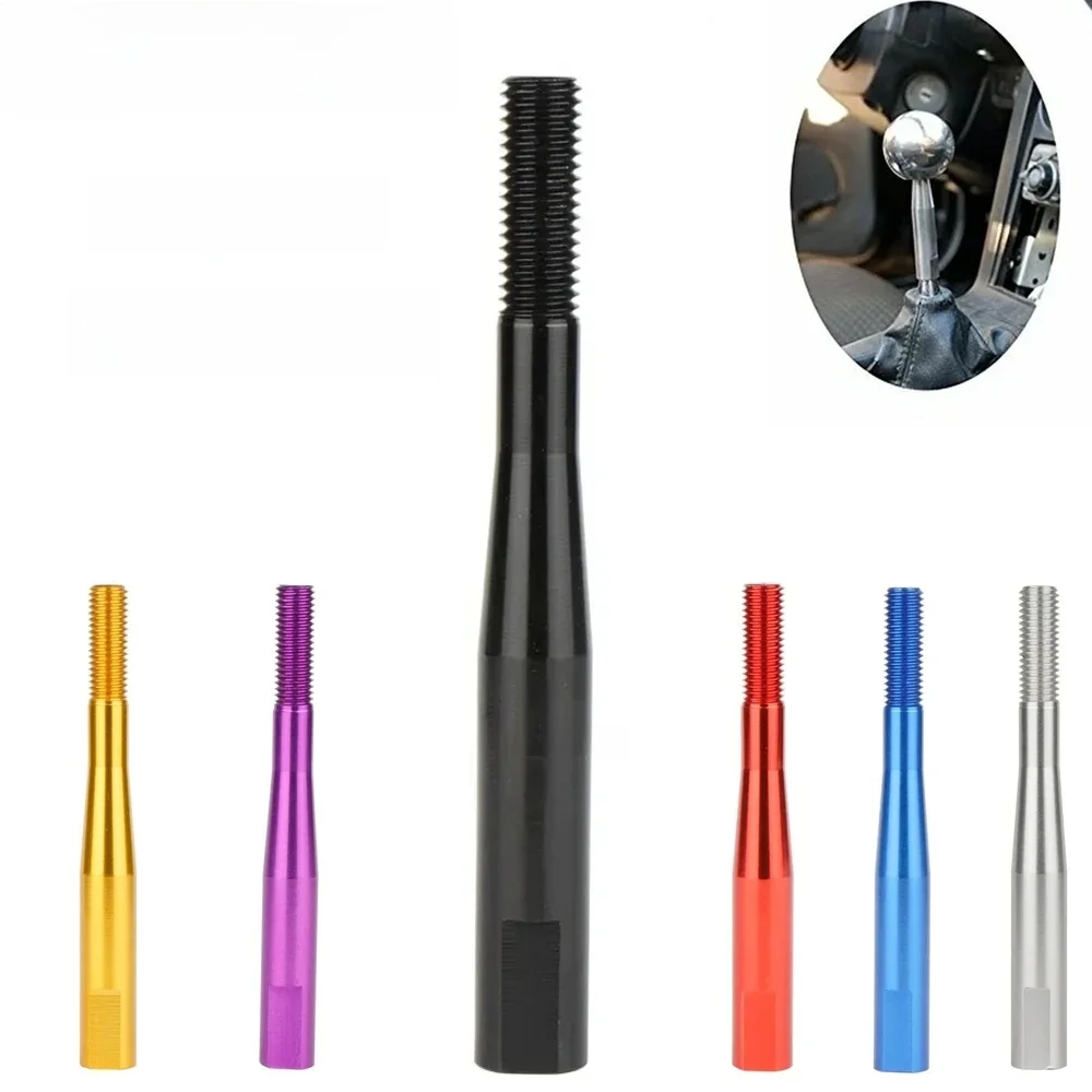 Universal 118MM M10 x 1.5 boutons de changement de vitesse en aluminium Extension JDM rallye dérive levier de manette de vitesse SK-1015