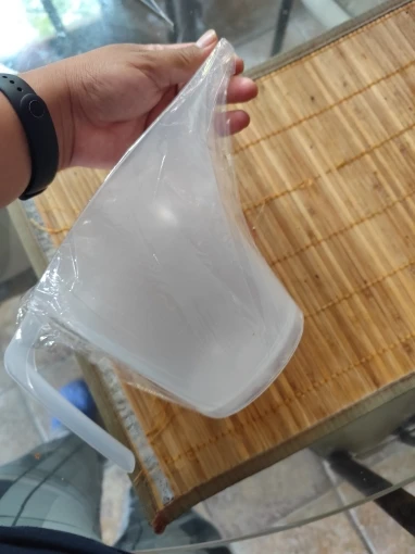 Plastic Measuring Cups Measuring Tool Graduated 1000ML Tip Mouth Cups Liquid Container Long Spout Funnel Pitcher Jug photo review