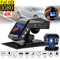 4K HD Car DVR Dash Cam 1080P Video Recorder 170 Angle Night Vision Car Recorders Cycle Recording Dash Camera Video Registrator