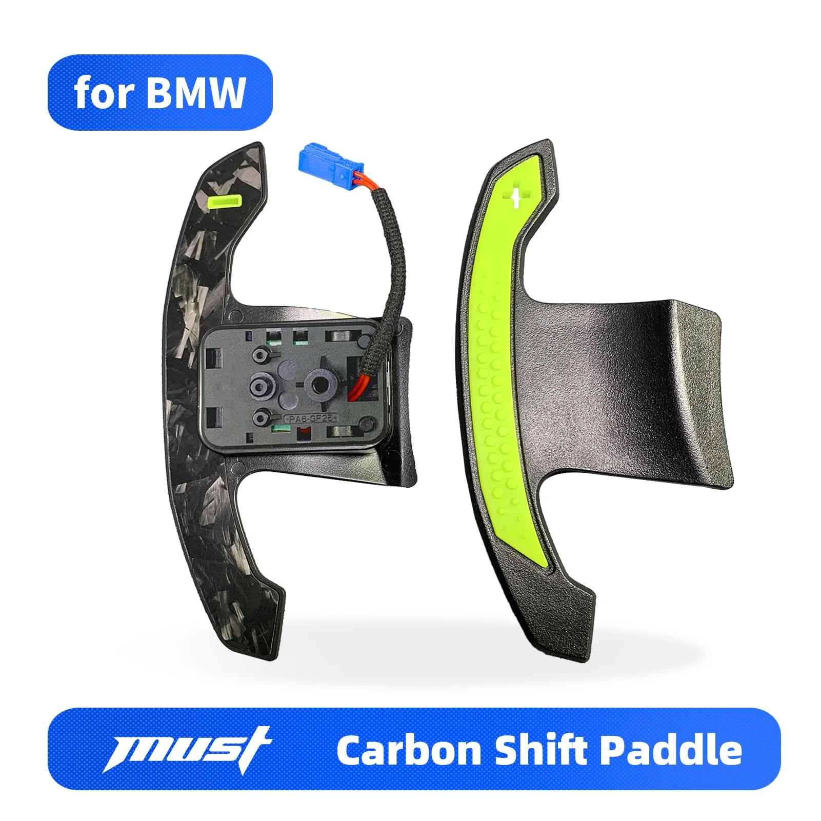 for BMW Carbon Fiber Shift Paddle Replacement Parts M Style Compatible G20 G22 G30 G80 G01 G05 G Series F Series