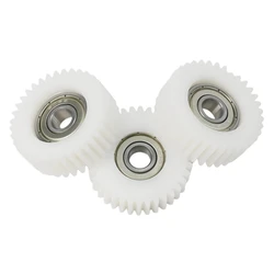 3Pcs 37.5x12mm ingranaggio planetario 36 denti ingranaggi con cuscinetti da 8mm mozzi ruota bici elettrica ingranaggio in Nylon per parti di E-Bike motore Bafang