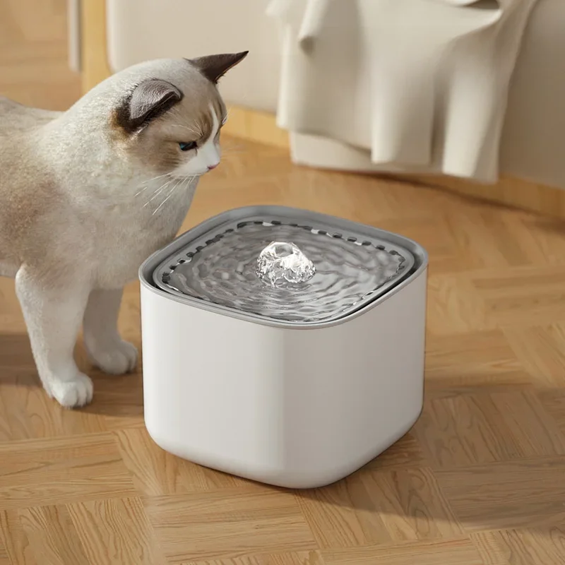 3L Kat Fontein Auto Recirculeren Filter Grote Capaciteit Filtring Kat Water Drinker USB Elektrische Mute Katten Water Dispenser - afbeelding 2