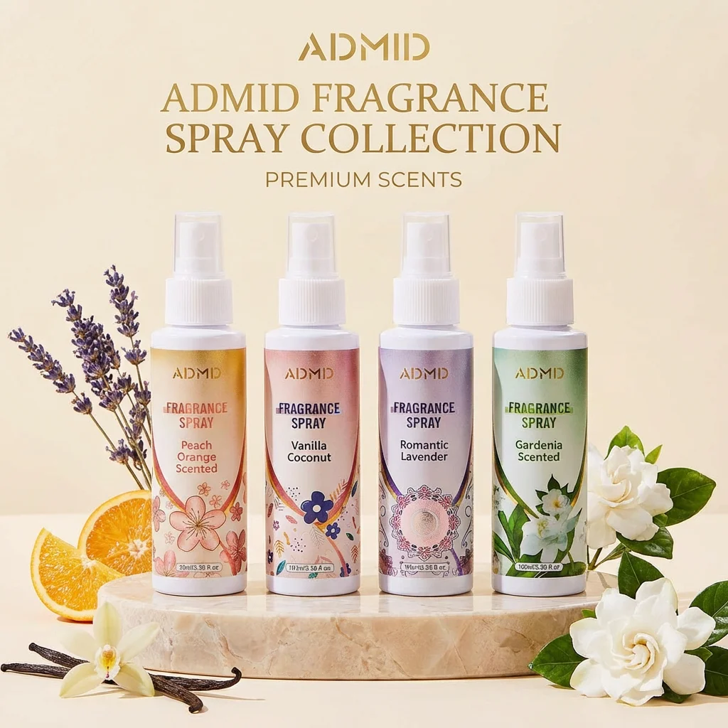 

Unisex Eau De Toilette Portable Hair Body Spray Long Lasting Fresh Fragrance Elegant Charm Romantic Gift for Men and Women 100ml