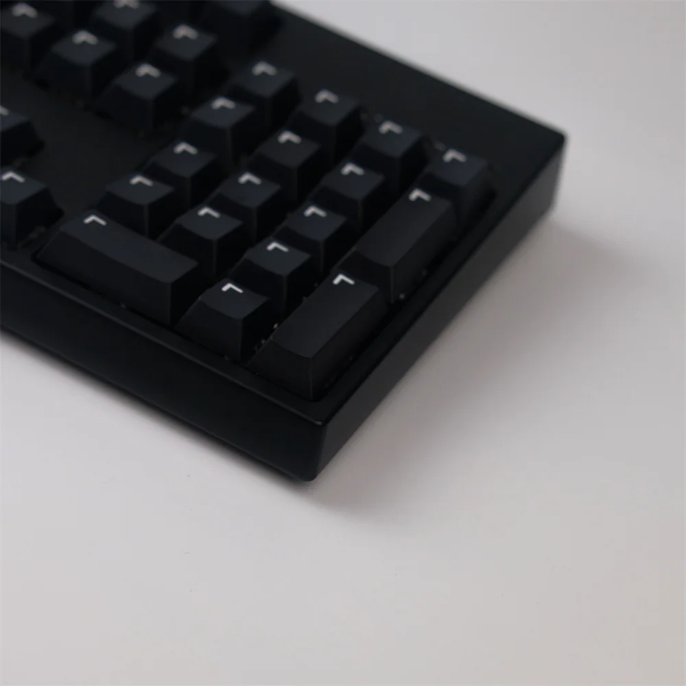 Teclas GMK de píxeles negros, 124 teclas PBT, teclas Cherry Profile DYE-SUB, teclas GMK personalizadas para teclado mecánico