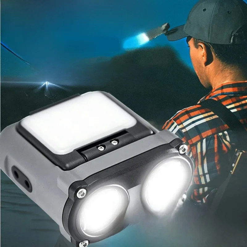 AliExpress KDULIT Owl Headlamp Type-c Rechargeable Headlight Portable Rotating Hunting Lights Led Flashlight Fishing Front Bicycle Light