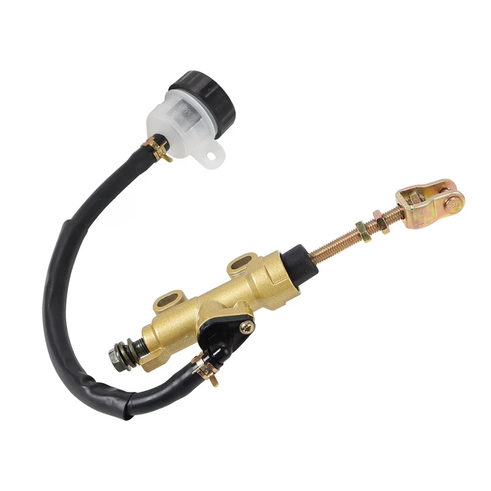 AliExpress NONE Universal 10mm ATV Go Cart Pit bike Motorcross Motorcycle Rear Brake Master Cylinder Pump For Honda Yamaha Ducati Suzuki Aprilia