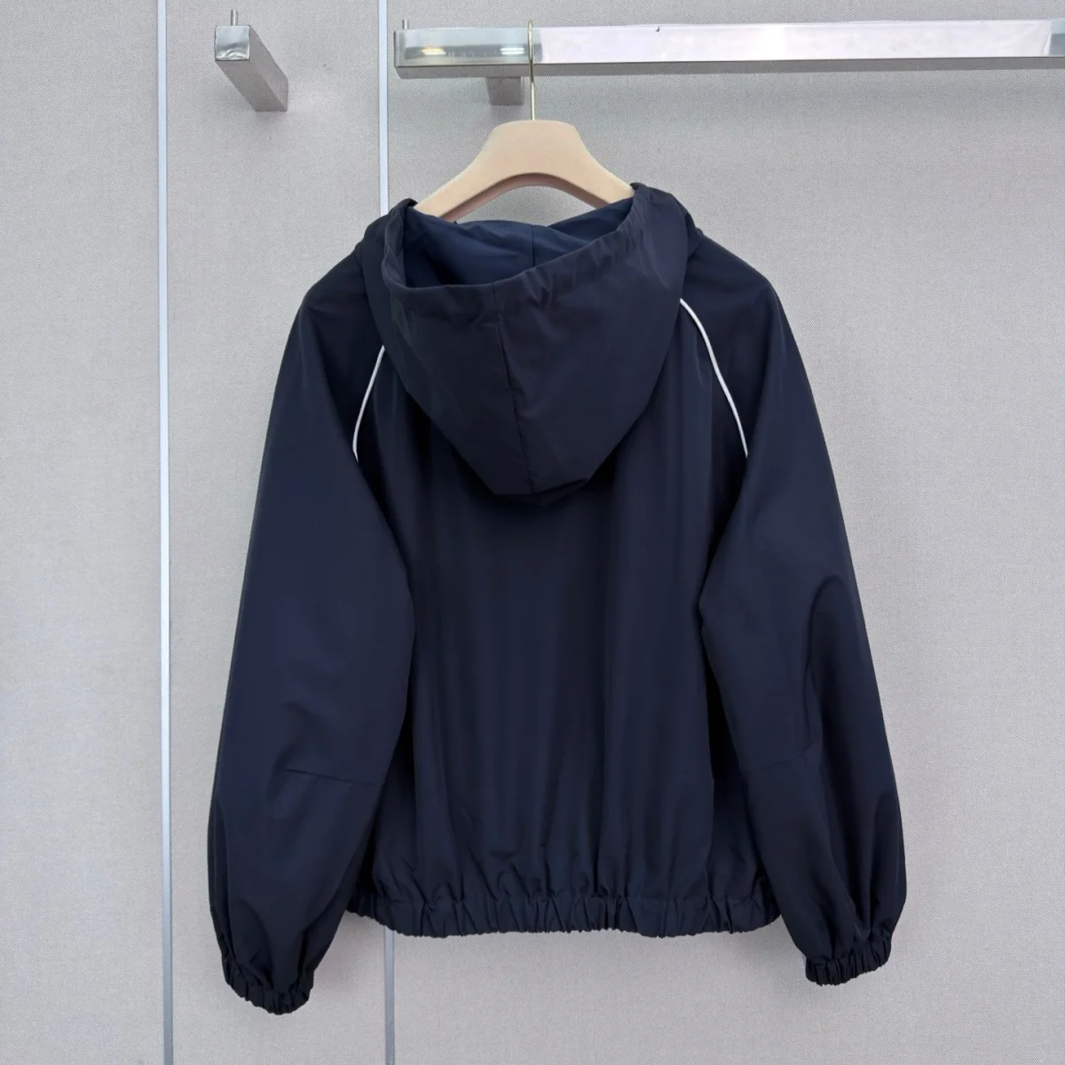 2026 high-quality women's color blocked hooded casual suit--202609092