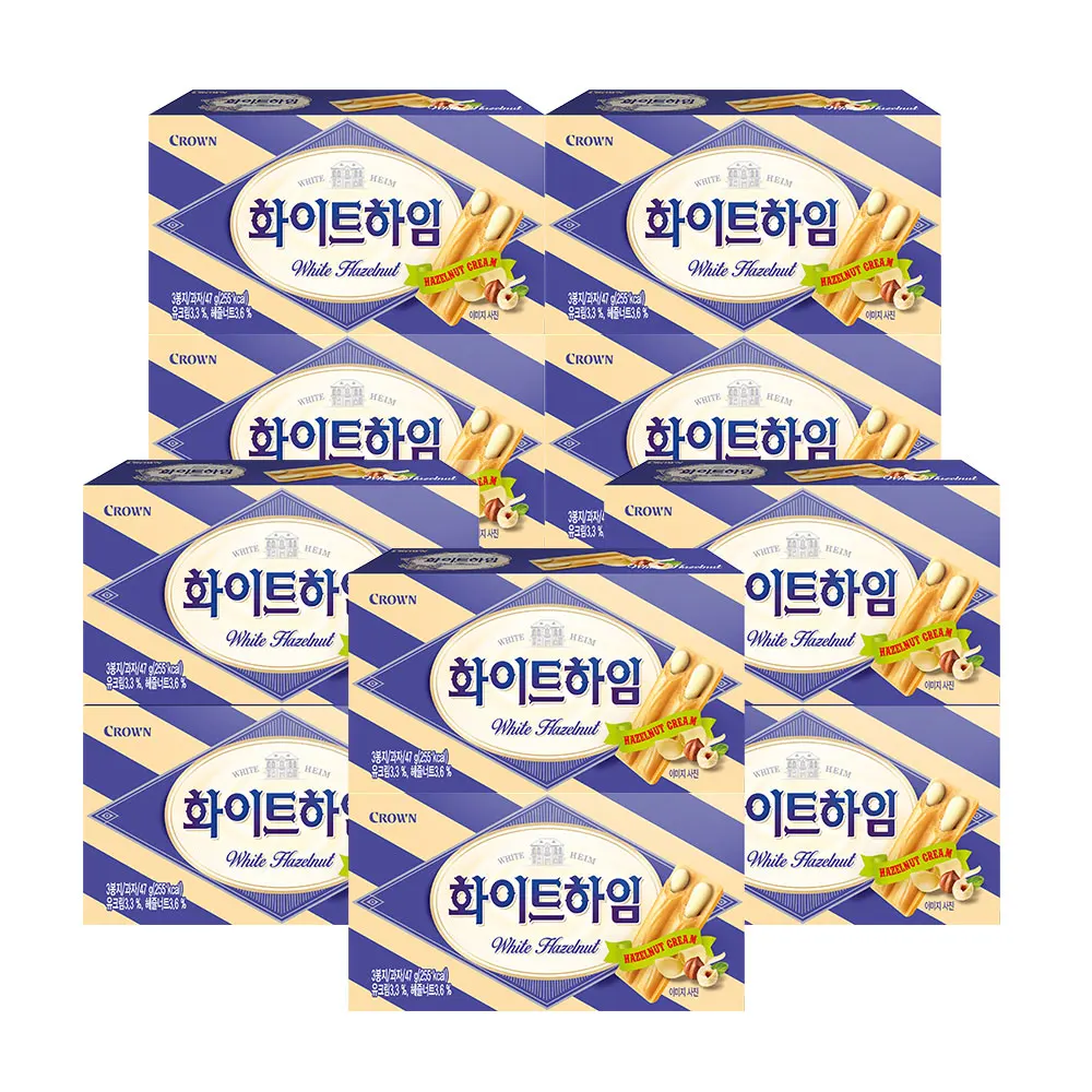 크운 화트임 임 47g 10 개/corona blanca 47g x 10
