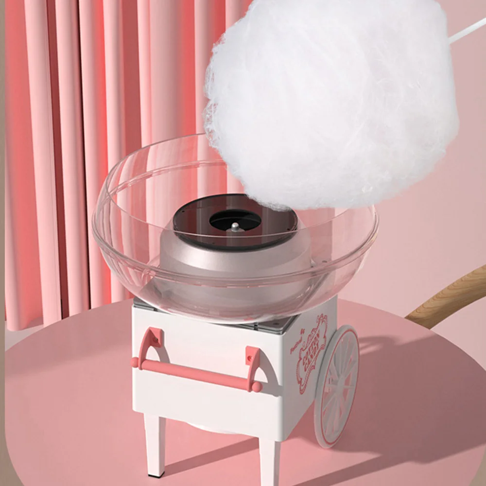 Fully automatic mini DIY small cotton candy machine portable cotton sugar floss machine