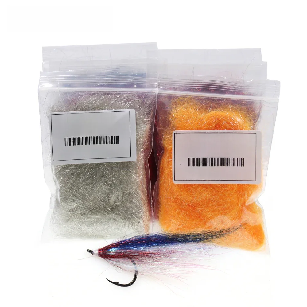 ICERIO Wielokolorowe wiązanie muchowe Ultra Fine Ice Dub Fiber dla nimfy Scud Streamers Materiał do wiązania muchowego — zdjęcie 2