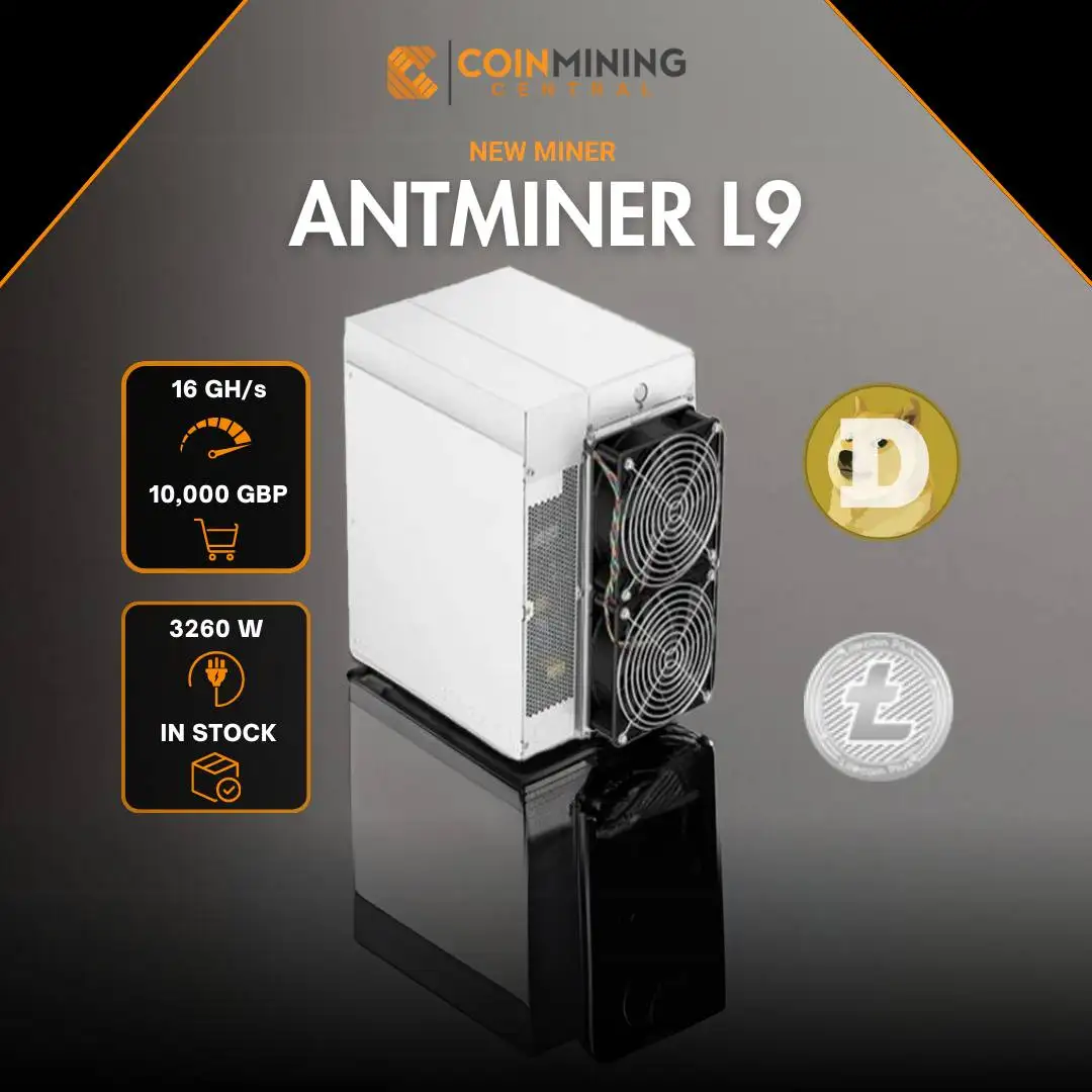 SPECIAL OFFER BUY 2 GET1 FREE NEW  BITMAIN Antminer L9 17GH/S 3360W LTC/DOGE Coin Miner With Warranty IN STOCK BUYN FROM US