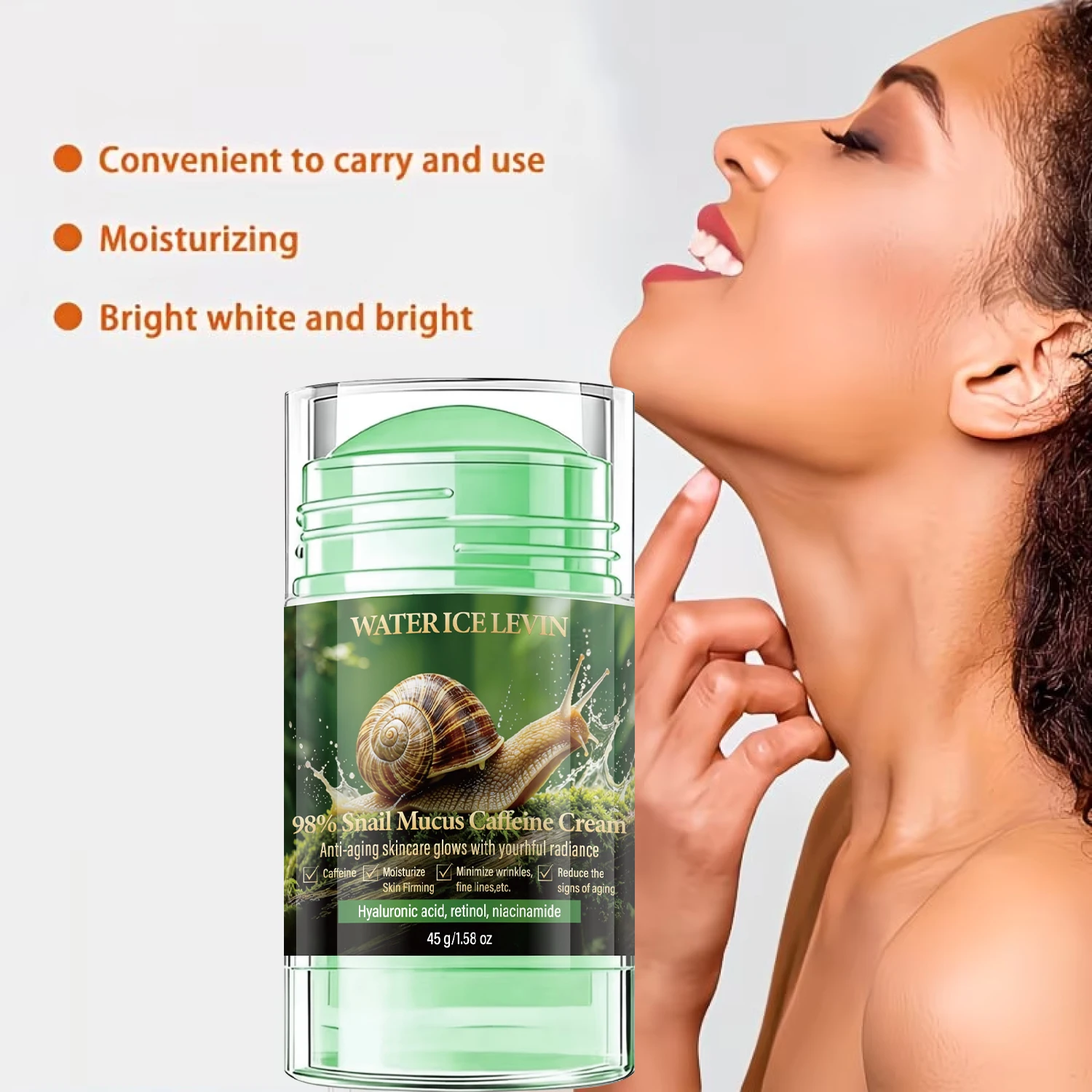 Skincare Niacinamide - Crema al Mucus di Lumaca, Caffeina,