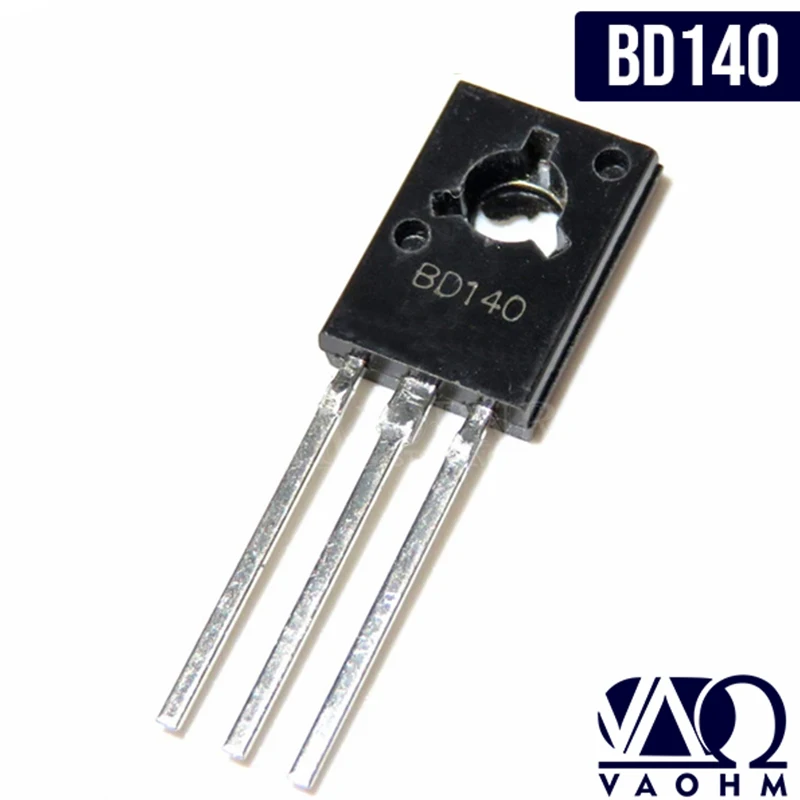 50 buah Transistor pelengkap BD131 BD132 BD135 BD136 BD137 BD138 BD139 BD140 NPN PNP BJT TO-126