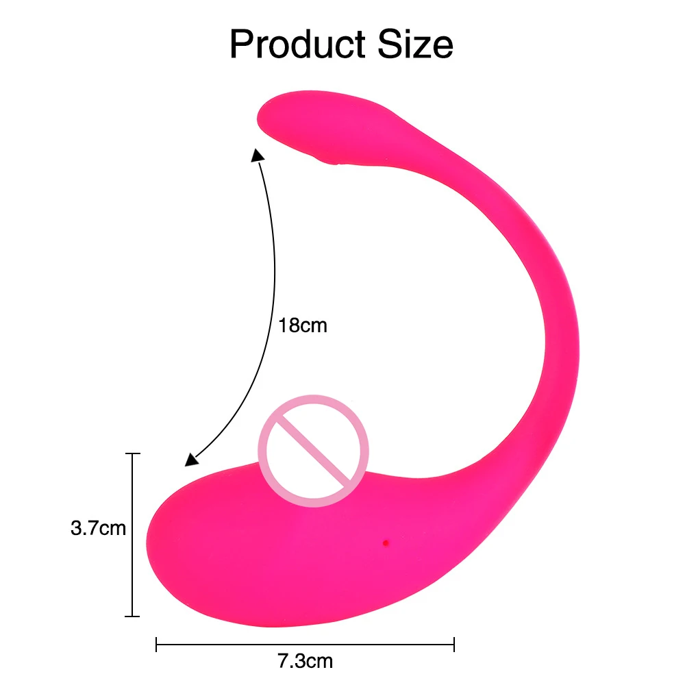 Wireless Bluetooth Vibrator for Vaginal Woman Dilldo Anal Sexy Sex Toy Rose for Adults Female Love Egg Vibrator Clitoris G Spot