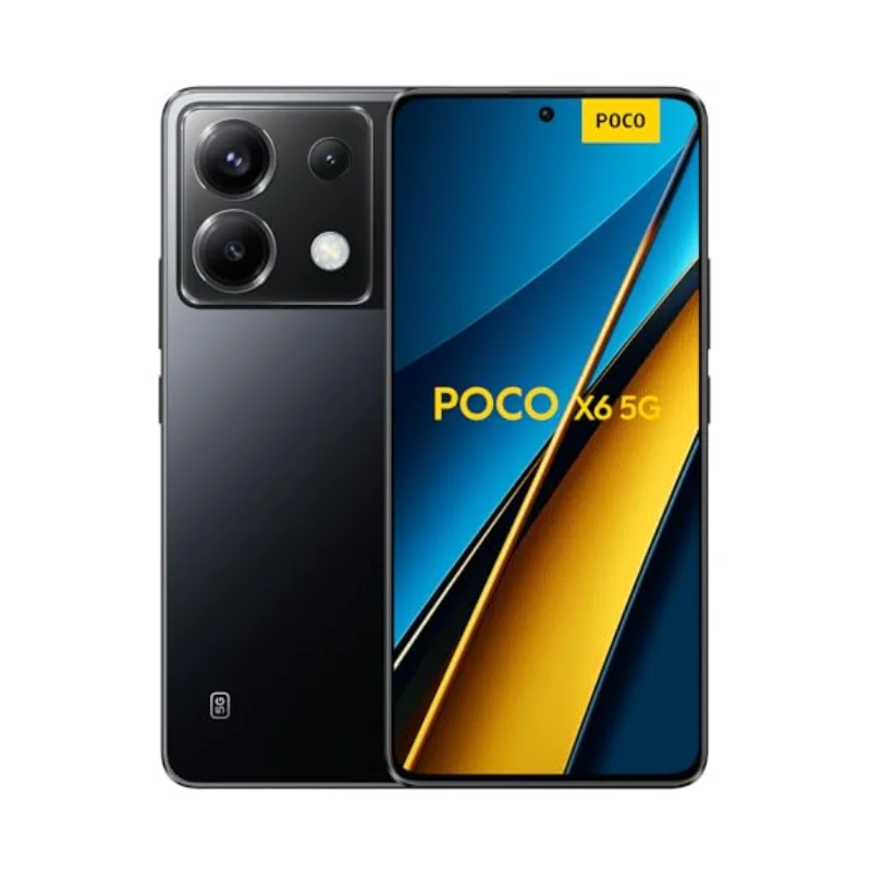 Smartphone Xiaomi POCO X6 5G 256GB 8RAM / 12RAM, Camera Tripla OIS, Tela Amoled - Preto ou Azul