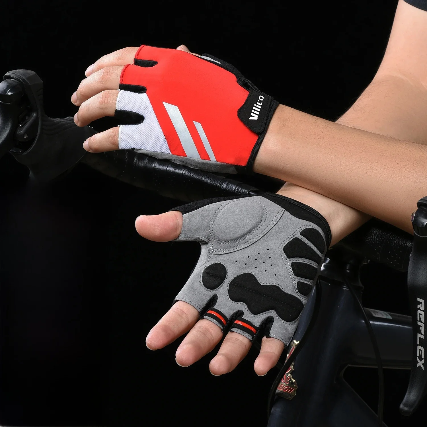 AliExpress Kyncilor Half Finger Bike Gloves MTB Road Spring Summer Breathable Shorts Bicycle Gloves Men Women Gel Padded Cycling Gloves