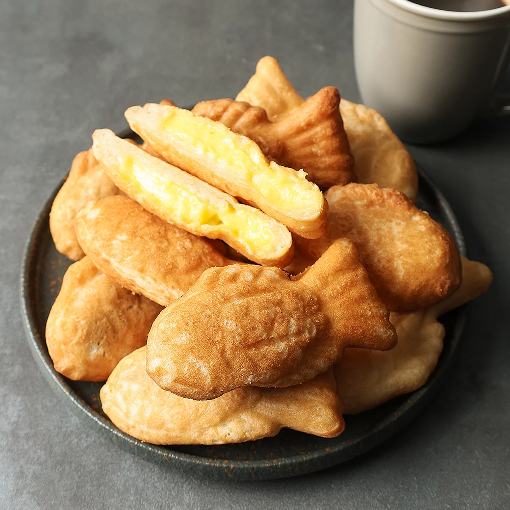 custard cream fish bun 1300g