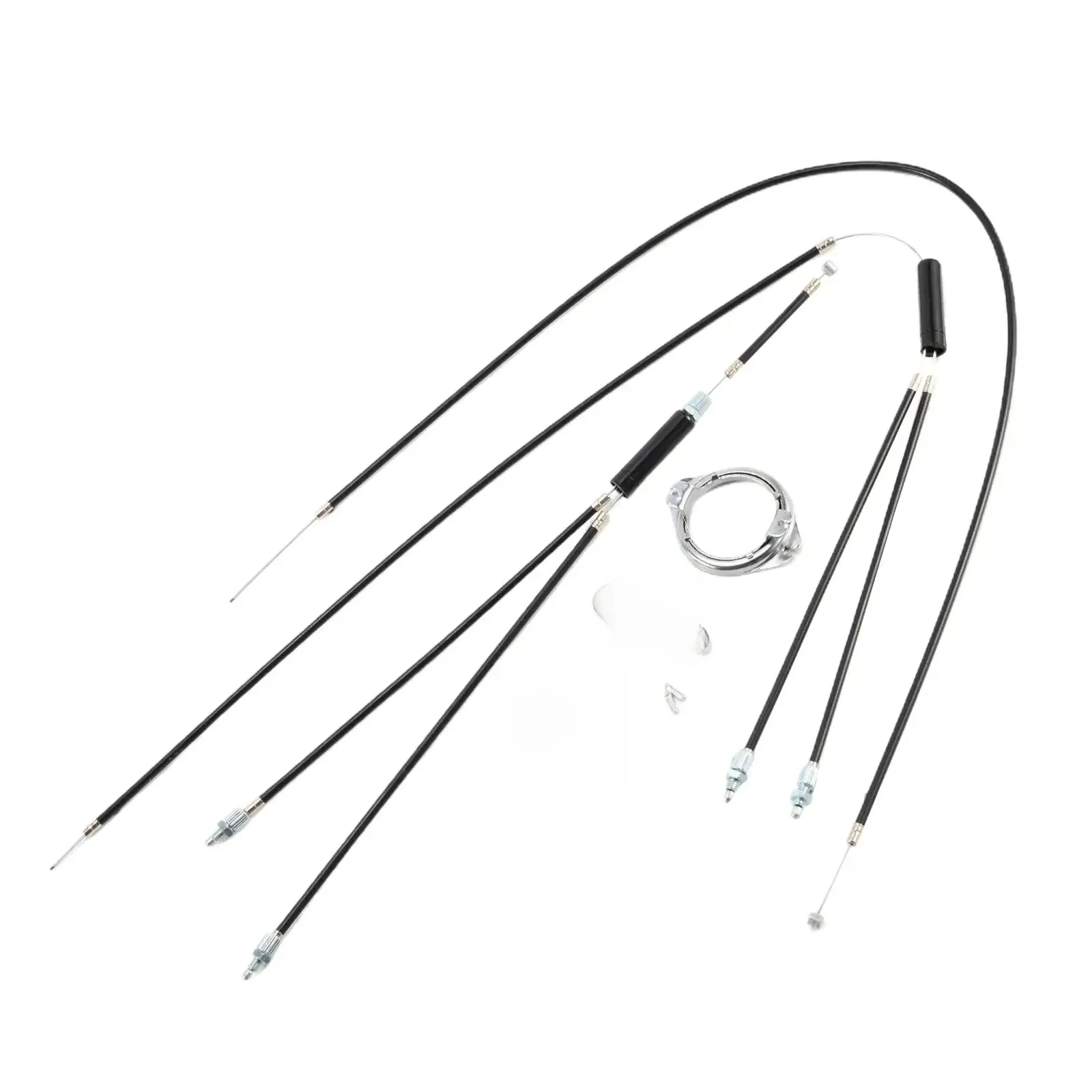 AliExpress Complete BMX Bike Brake Cables Bicycle Gyro System Front Rear Upper Lower Spinner Rotor Braking Cable Housing Set with Fittings