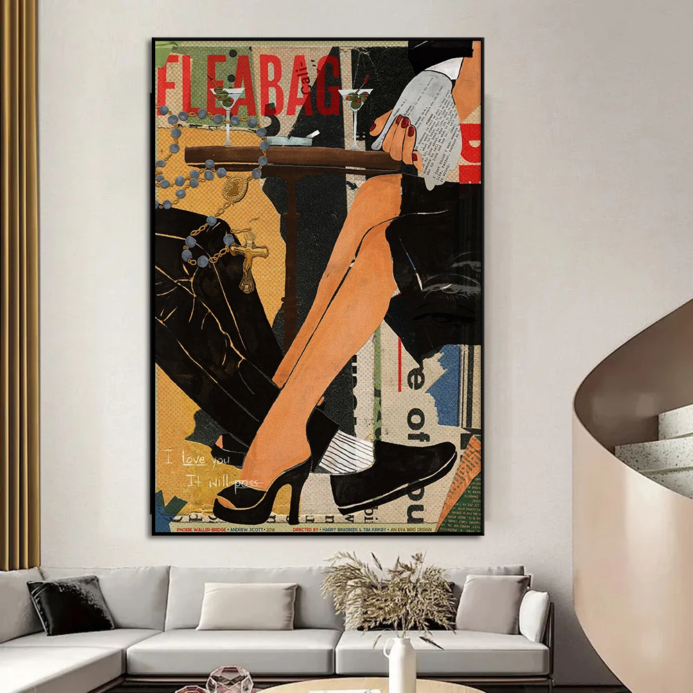 

Fleabag Poster Classic Movie Wall Art Canvas Painting Prints I Love You It Will Pass Picture for Living Room Home Decor Cuadros