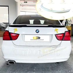 B.M.W serie 3 E90 e E90 LCI 2004 - 2011 Spoiler per bagagliaio posteriore ala M4 stile superficie grezza o verniciata plastica ABS di alta qualità