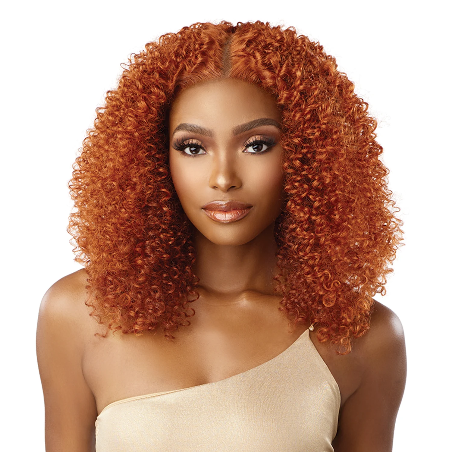 Sensationnel Butta Pre-Cut HD Lace Front Wig Glueless Unit 5 - Tight Curl Style, Soft Texture, Easy & Quick Wear