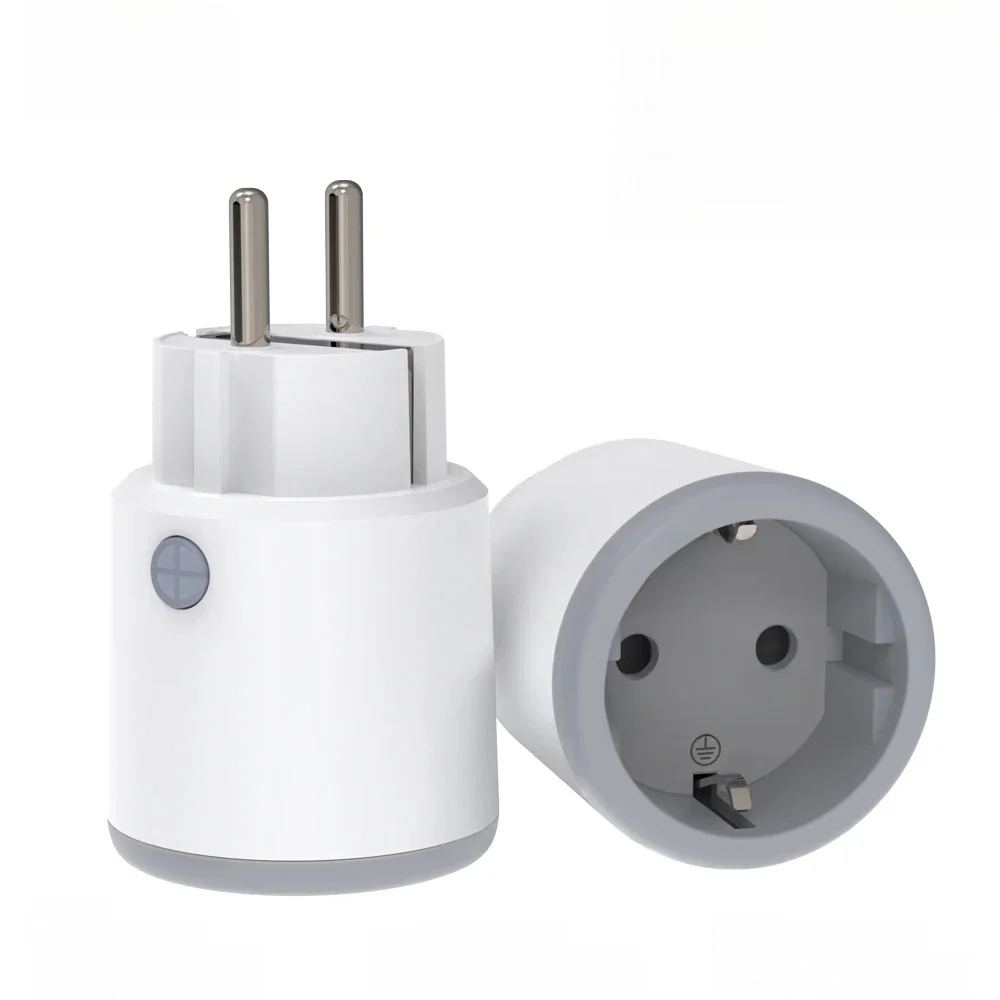 Kwestie Smart Power Plug Wifi 16A Power Meter Afstandsbediening EU Outlet Werkt met Tuya Homekit Echo Alexa Google Home Smartlife - afbeelding 2