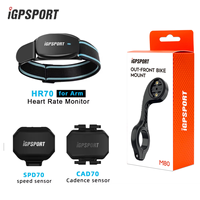 IGPSPORT Speed Sensor SPD70 CAD70 Dual Mode Support Bike Cadence HR70 Heart Rate Monitor For BSC100S BSC200 BSC300 Garmin