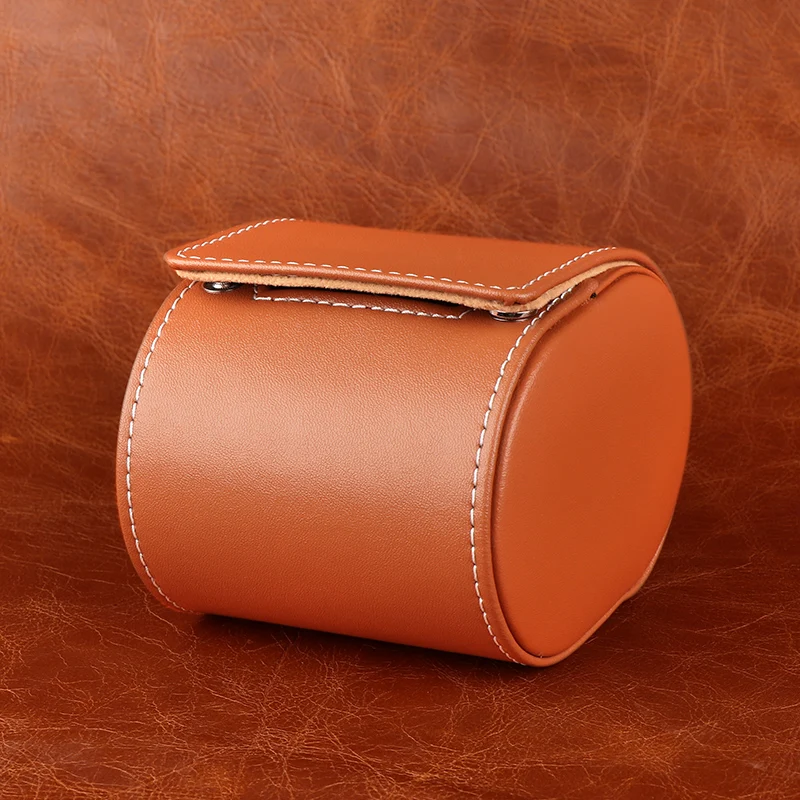 

Driklux Luxury Genuine Leather Watch Roll Watch Storage Box Travel Watch Case Gift Box Watch Pouch