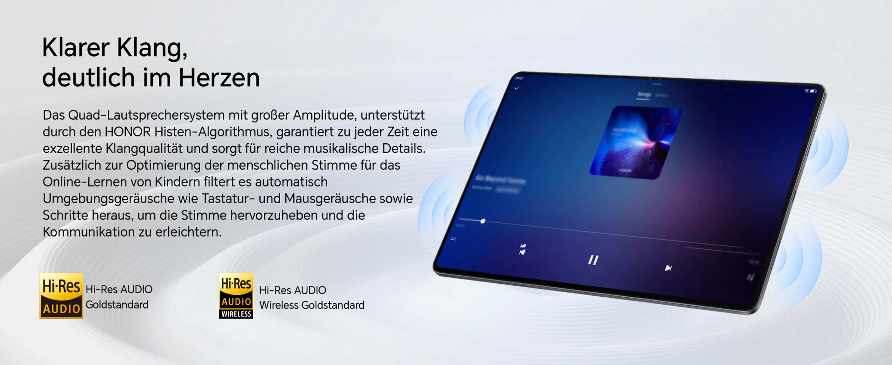 HONOR Pad X8a, 11-inch 90Hz High Refresh Rate HONOR FullView Eye Comfort Display, 4GB RAM+64GB ROM, Android 14, 8300mAh Ultra-large Battery, Large-amplitude Quad-speaker with Voice Enhancement