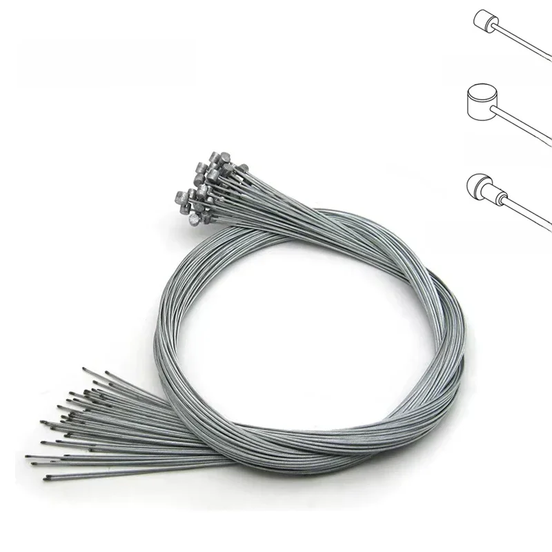 AliExpress NONE Bicycle Inner Cable Line Stainless Steel MTB Road Shift Brake Wire Mountain Bike Shifting Cable Line 2100mm Shifter Derailleur