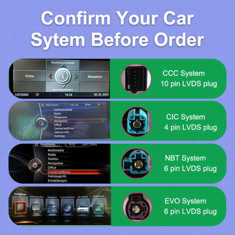 شاشة AUTOTOP CarPlay لسيارات BMW 1 2 3 4 Series F20 F21 F30 F31 F32 F33 F34 مشغل وسائط متعددة للسيارة Carplay اللاسلكي Android Auto #2