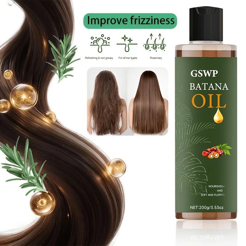 

GSWP Batana Moisturizing Shampoo gently cleanses the scalp, moisturizes and softens hair, leaving it with natural shine.200/400g
