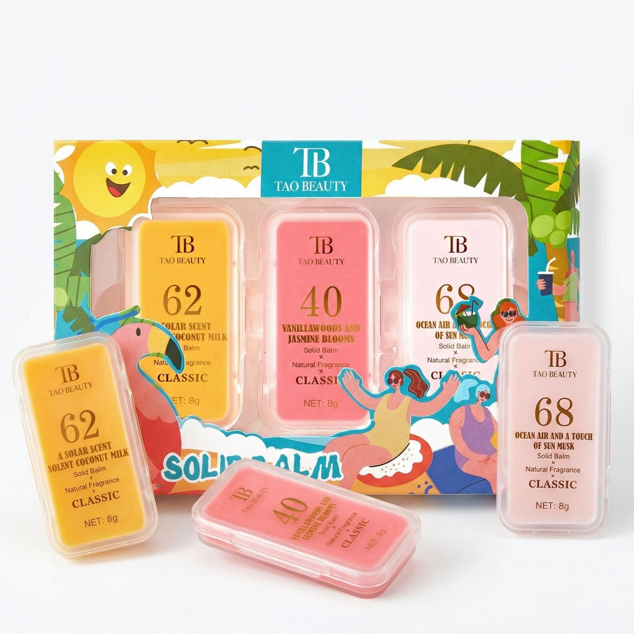 3Pcs Solid Perfume Set Natural Scent Portable Lasting Fragrance Portable Balm Gift For Women Her Daily Use Dating Office Travel_voghion.com