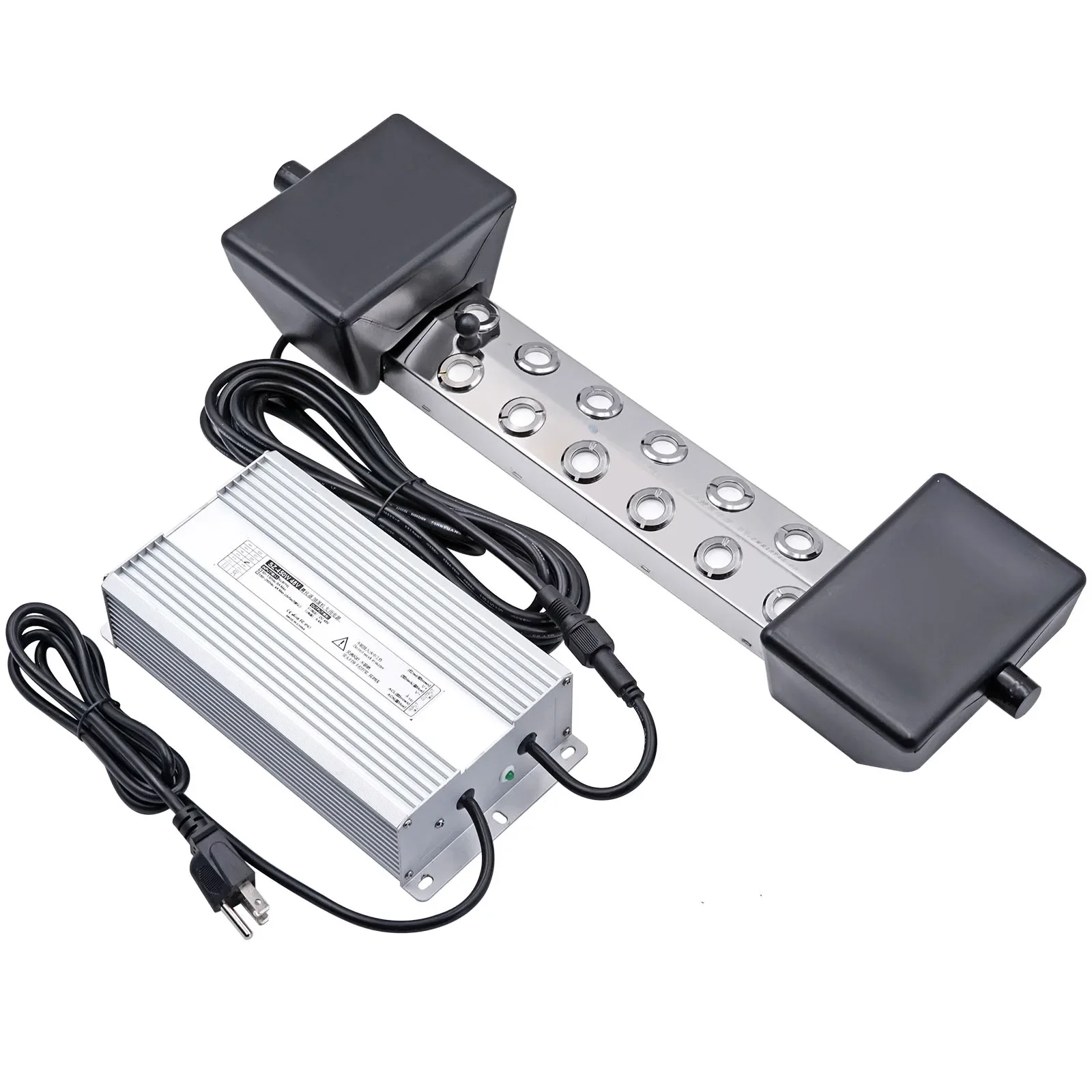 110 V/220 v 4/6/8/10/12 Hoofd Ultrasone Mist Maker Fogger Rvs luchtbevochtiger Kas Voor Hydrocultuur Hoge Kwaliteit - afbeelding 2